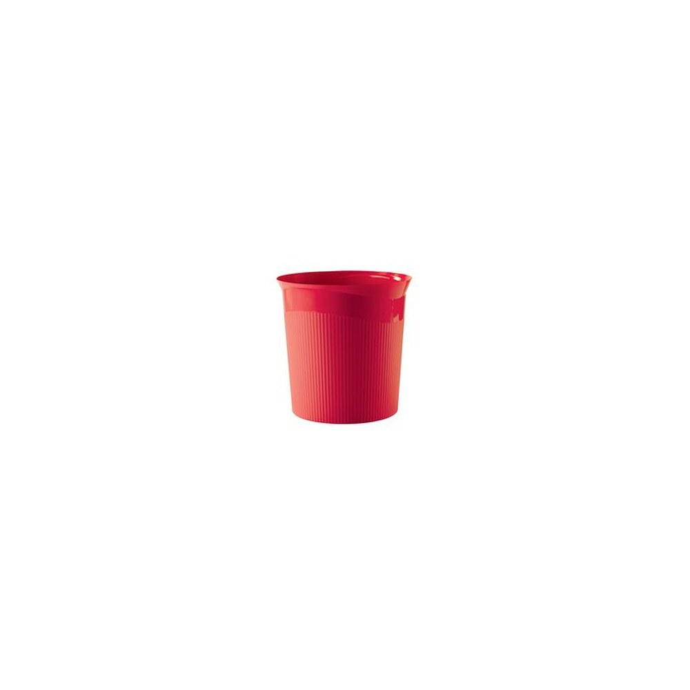 HAN Corbeille à papier Re-LOOP, 13 litres, rouge