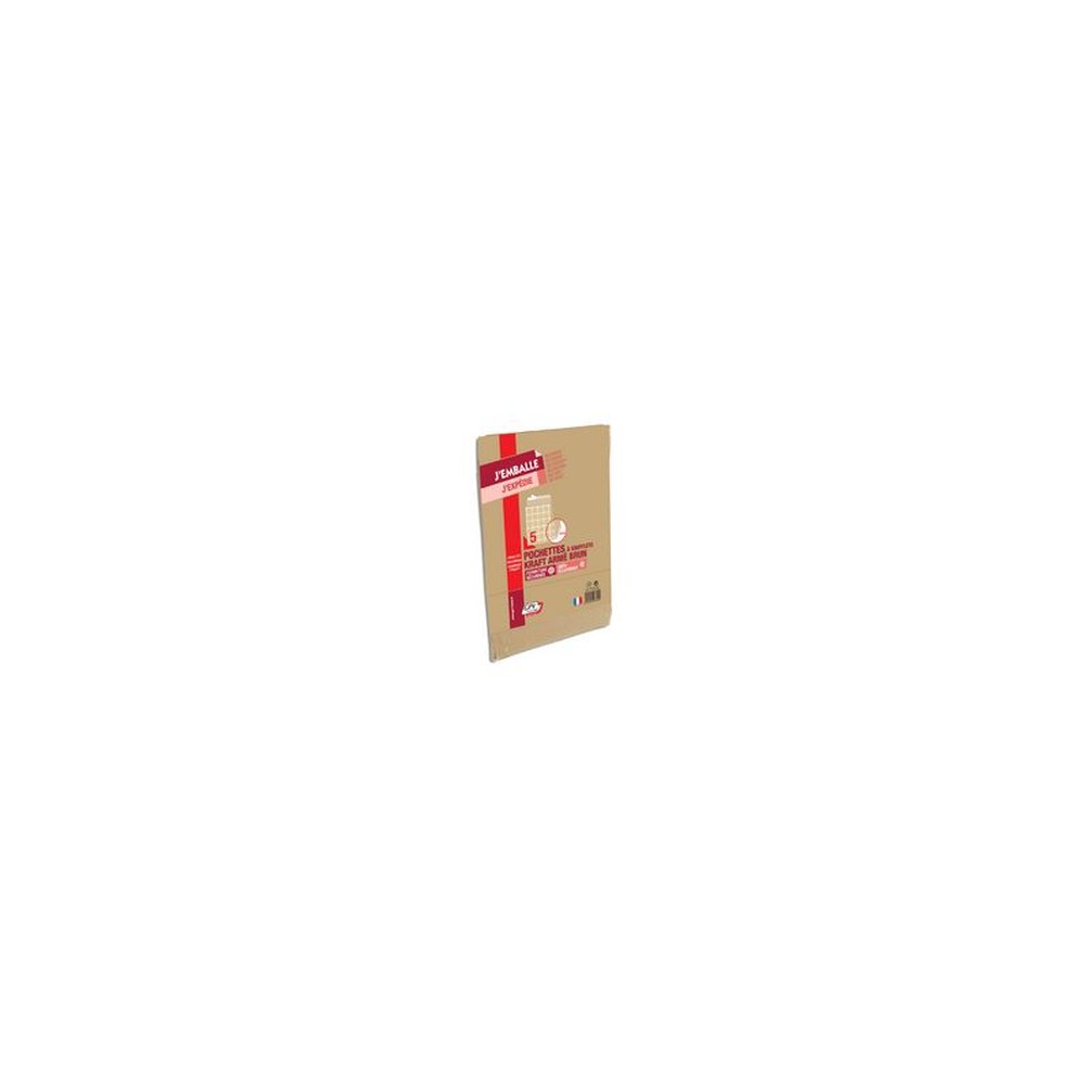 GPV Pochettes à soufflets, C4, 229 x 324 mm, kraft armé
