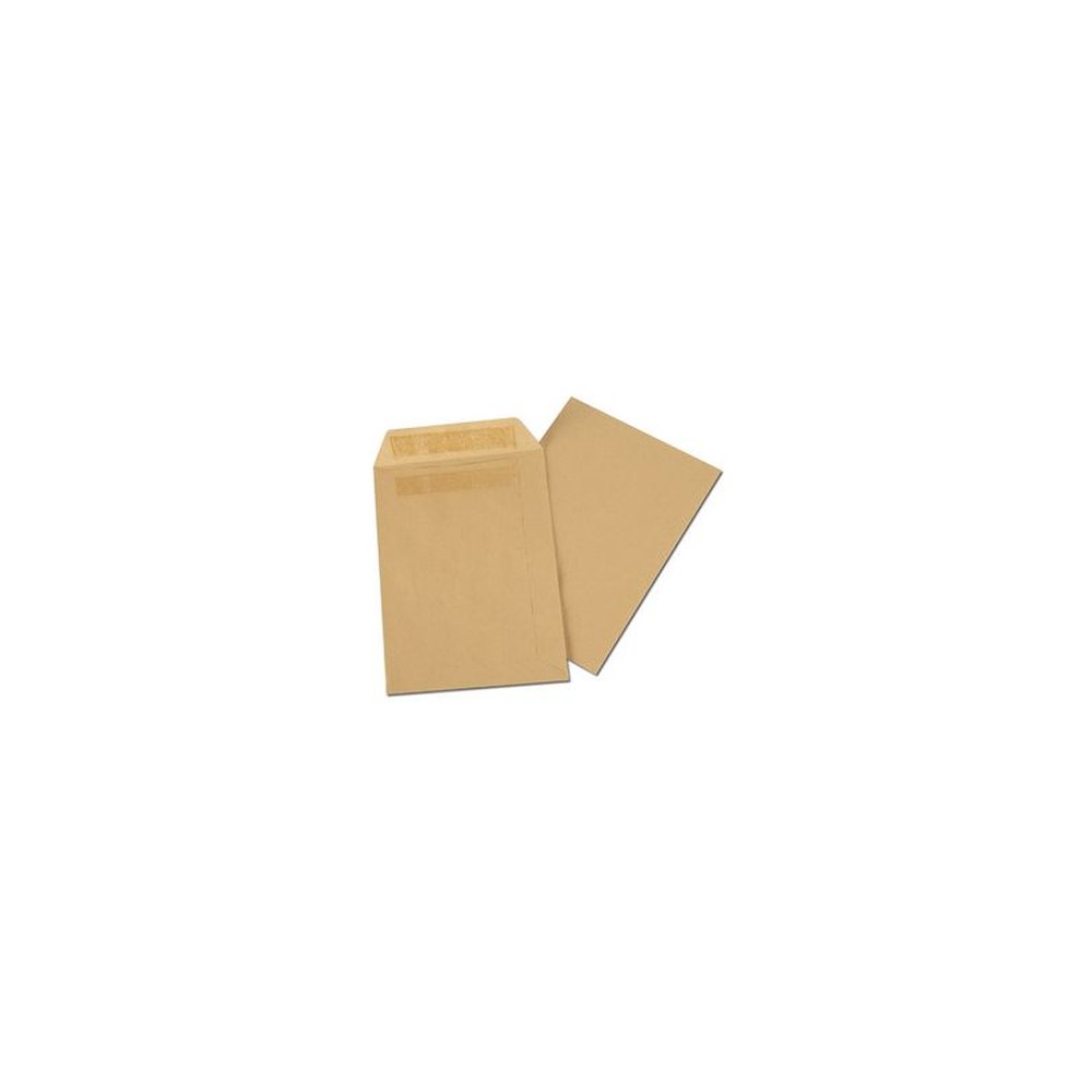 GPV Pochettes d'expédition ECO, C4, 229 x 324 mm, kraft brun