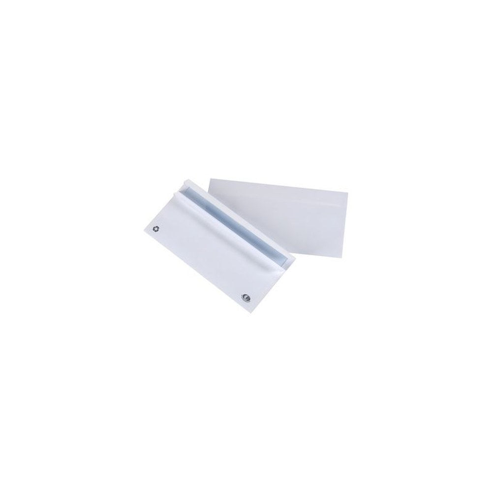 GPV Enveloppes, DL, 110 x 220 mm, avec fenêtre, blanc