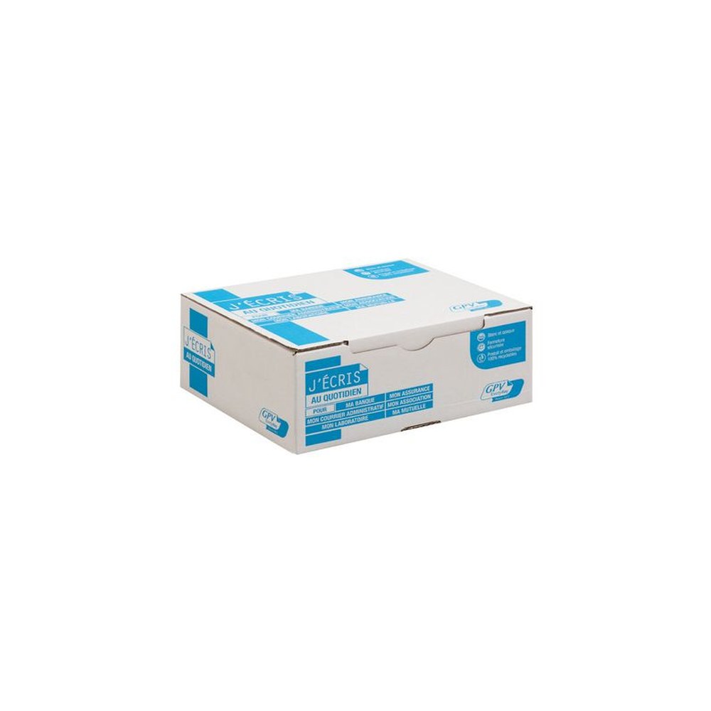 GPV Enveloppes précasées, DL, 110 x 220 mm, blanc
