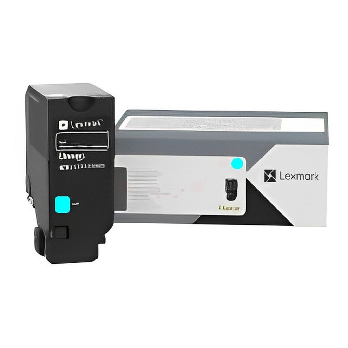 Toner d'origine Lexmark 81C0X20 - cyan