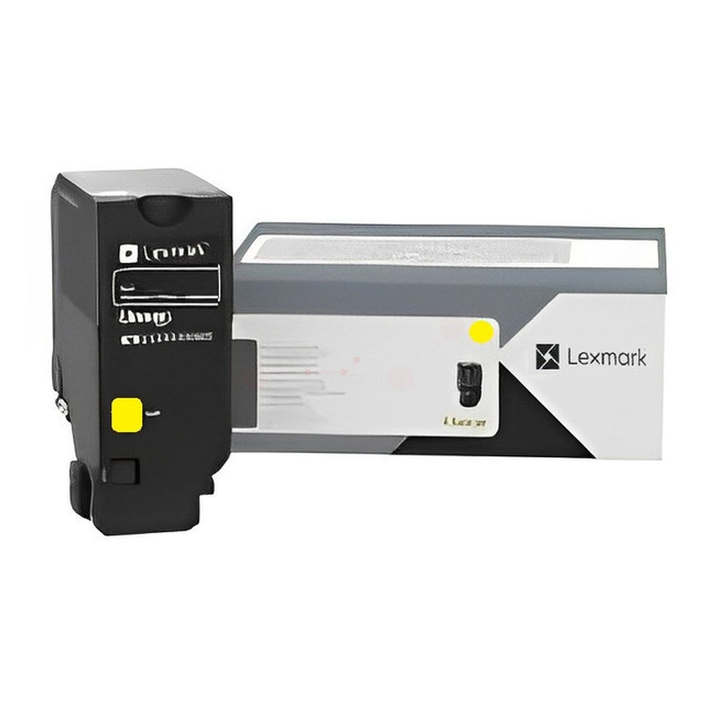Toner d'origine Lexmark 81C0X40 - jaune
