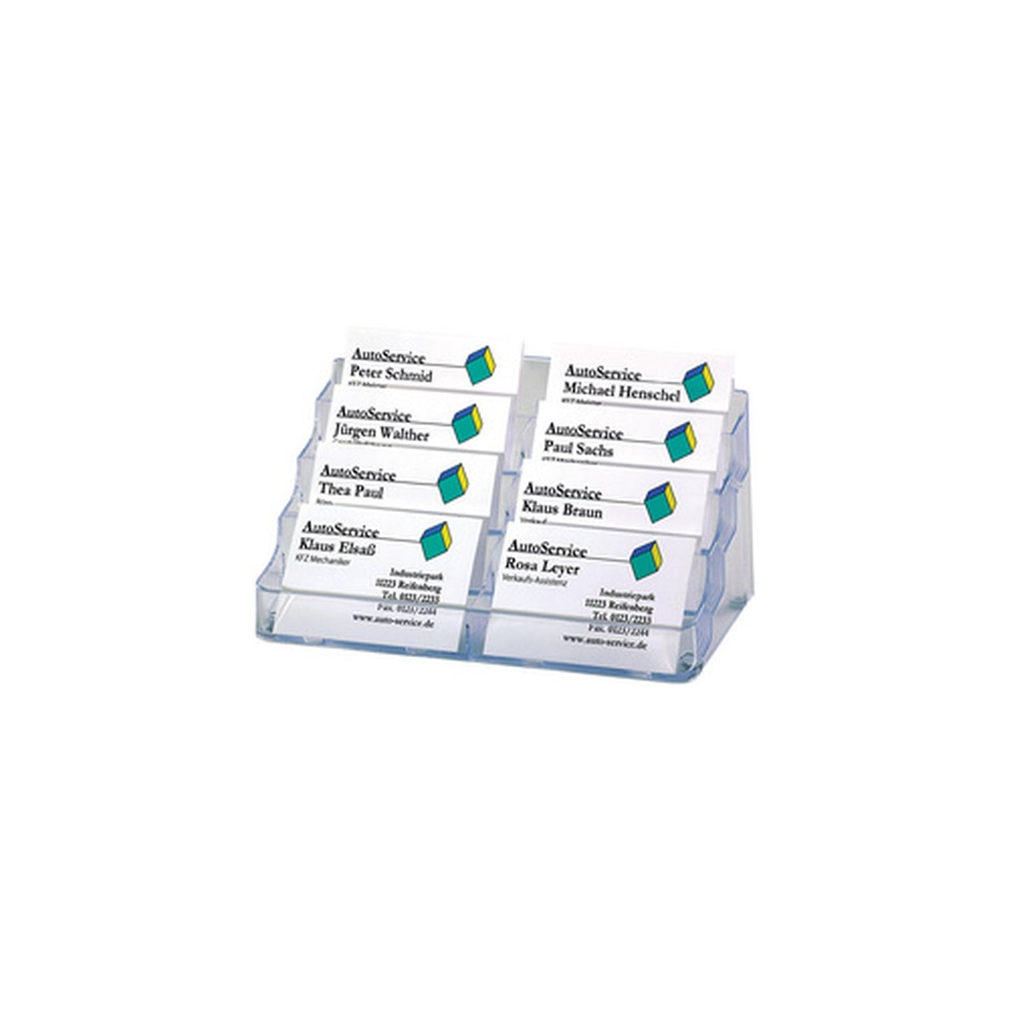 sigel Porte-cartes de visite, en plastique dur