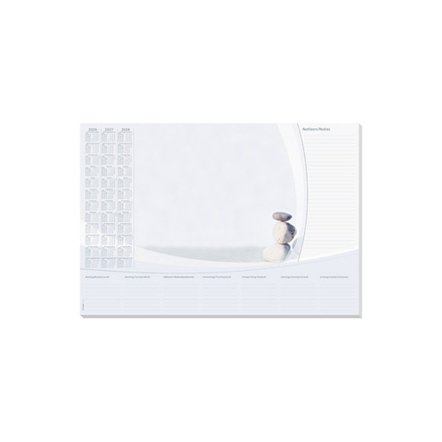 sigel Sous-main bloc papier "Harmony", 590 x 410 mm