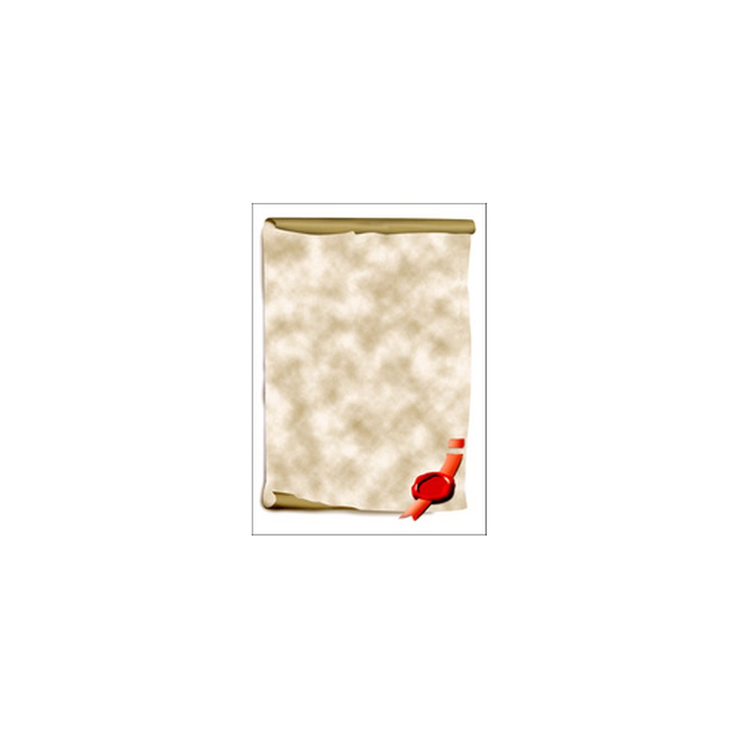 sigel Papier design, A4, 185 g/m2, motif "Parchemin"