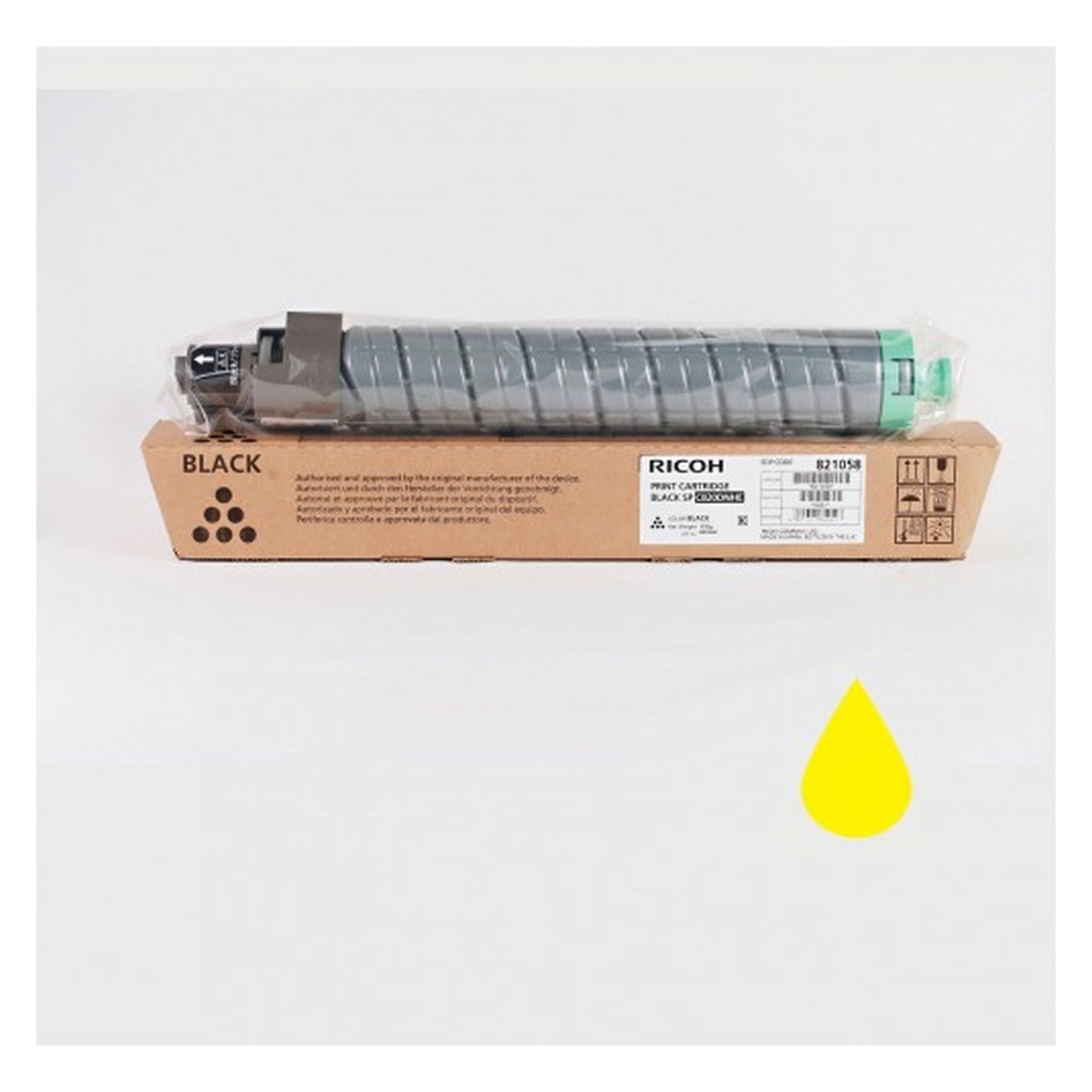Toner d'origine Ricoh 820117 / TYPE SP C 820 - jaune
