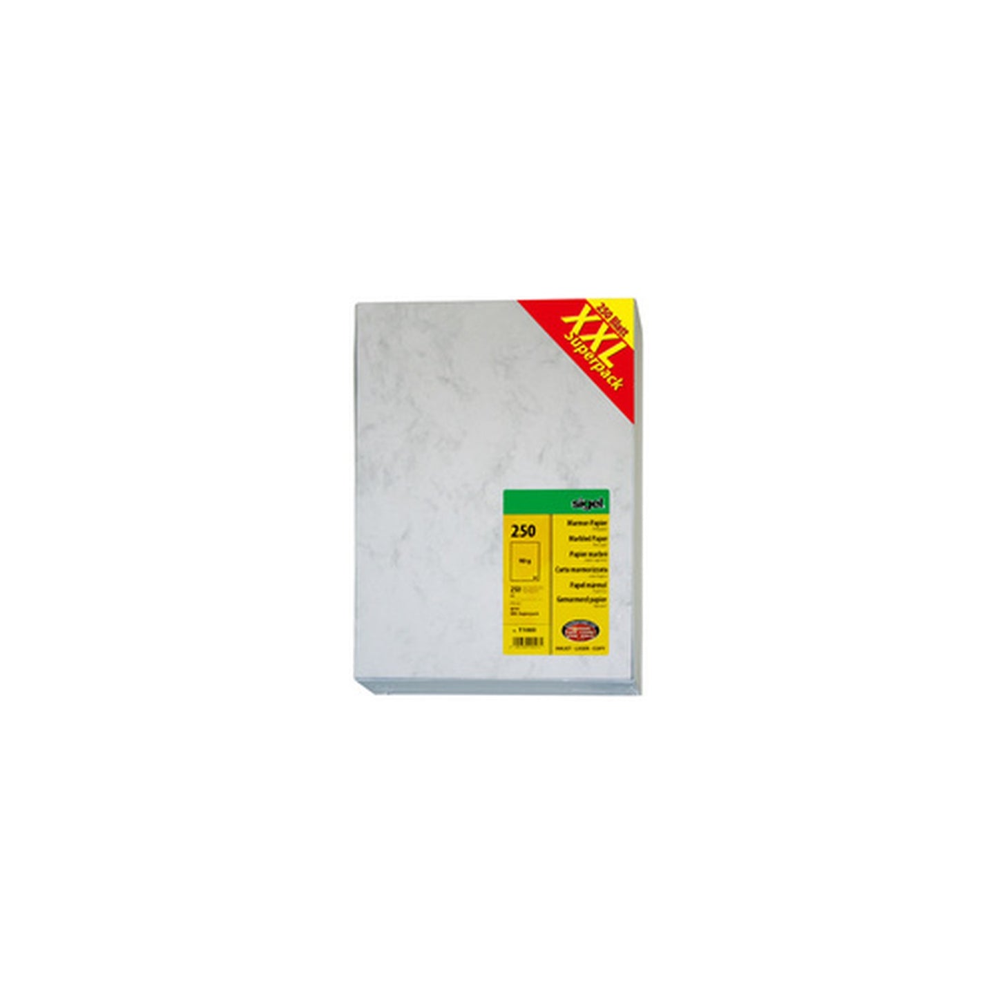sigel Papier marbré "XXL Superpack", A4, 90 g/m2, papier fin