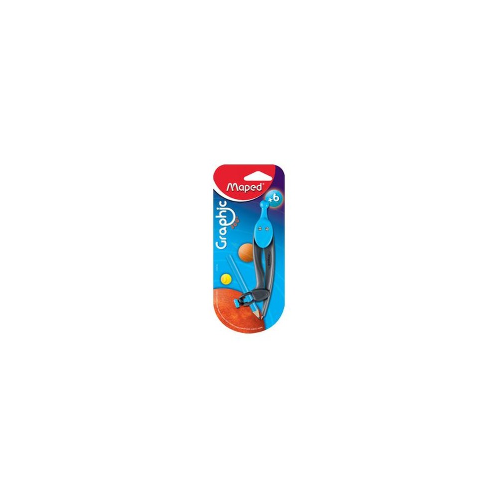 Maped Compas Graphic 360 degrés, avec bague universelle