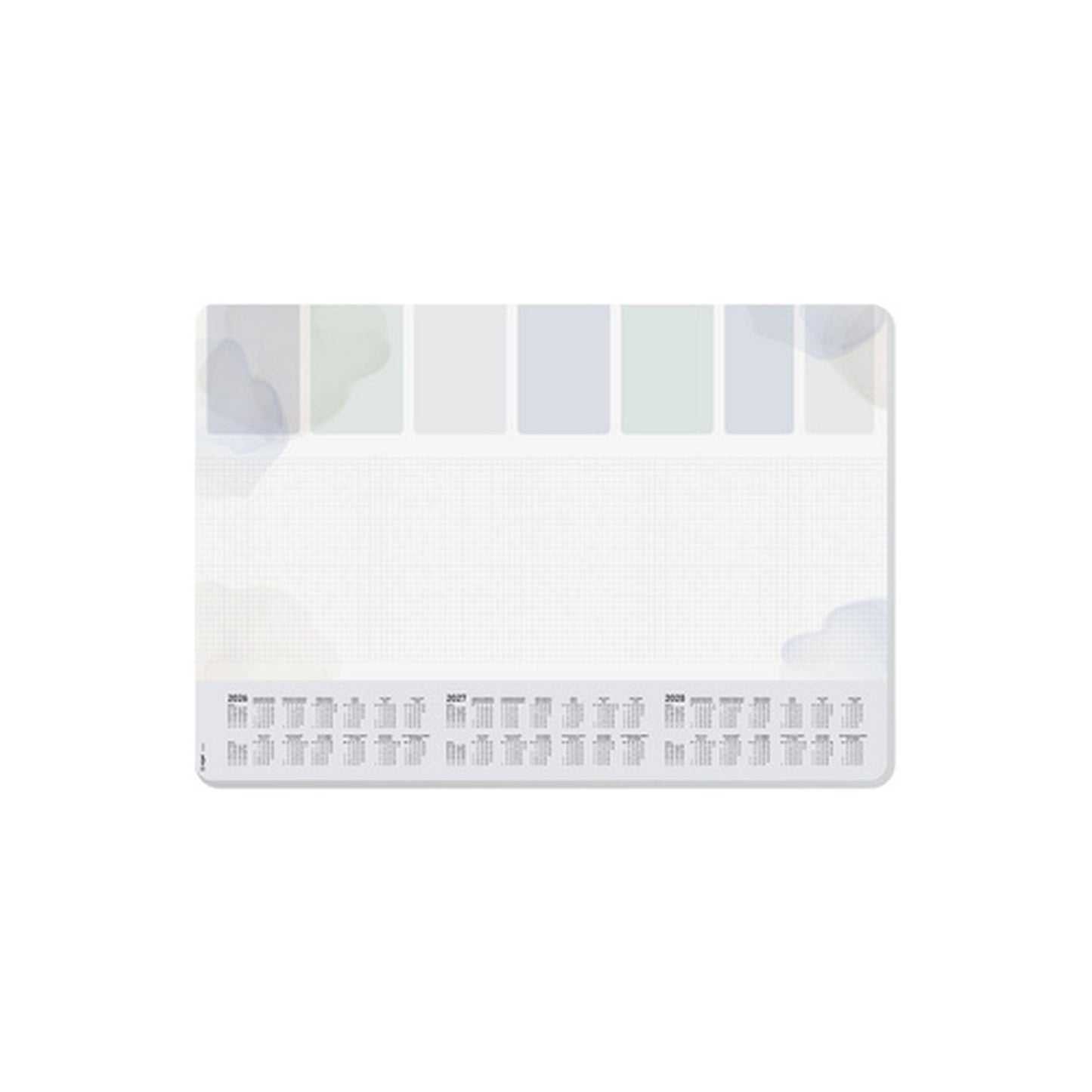 sigel Sous-main bloc papier "Pastel Planner", 595 x 410 mm