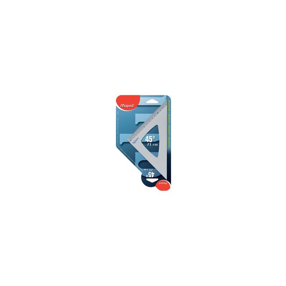 Maped Equerre 45 degrés, en aluminium