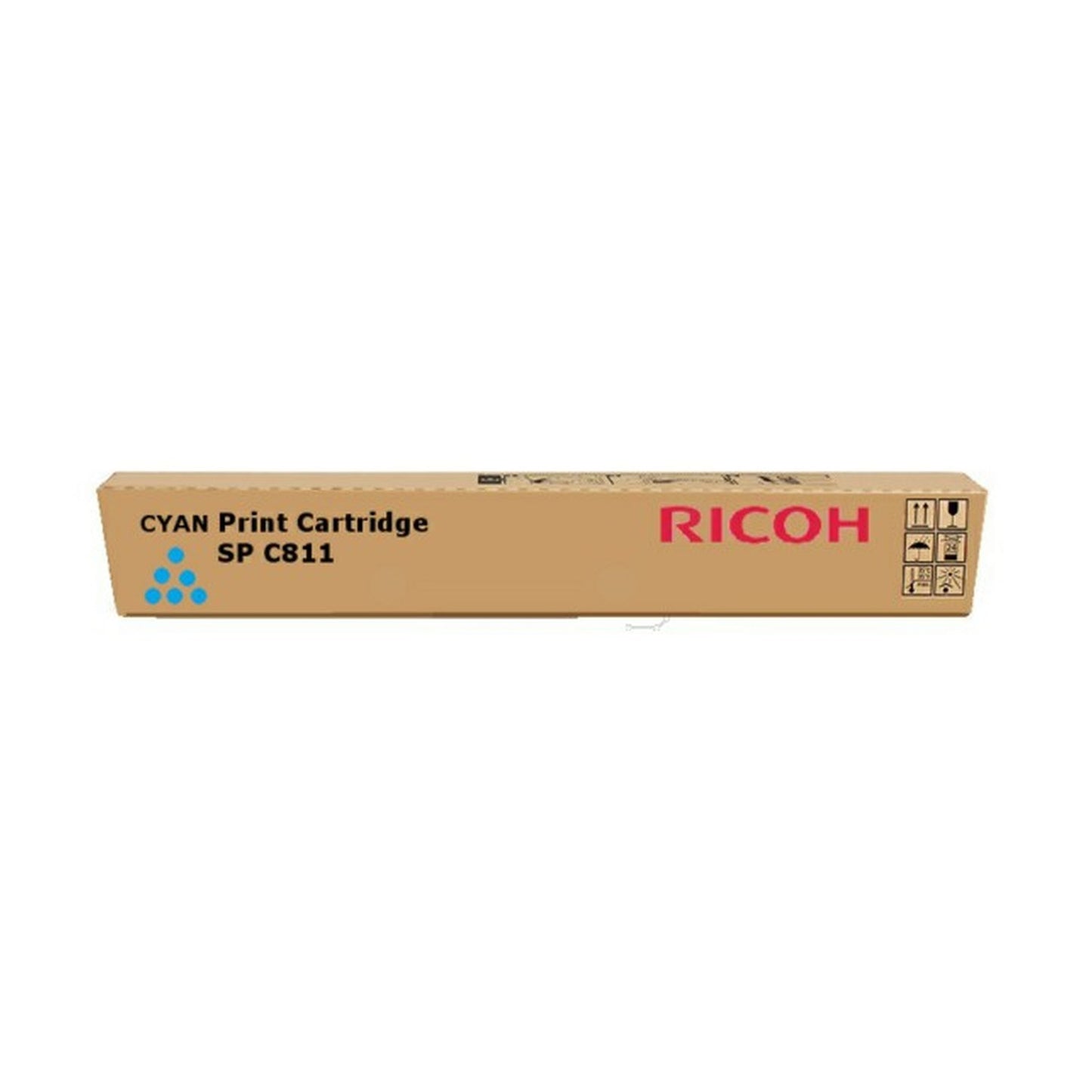 Toner d'origine Ricoh 821220 / SPC 811 - cyan
