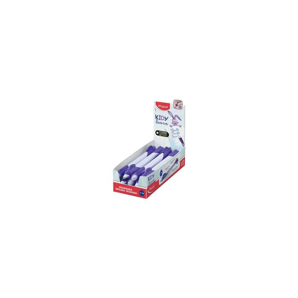Maped Stylo roller KIDY learn MAGIC, Lapin, présentoir de 12 x12