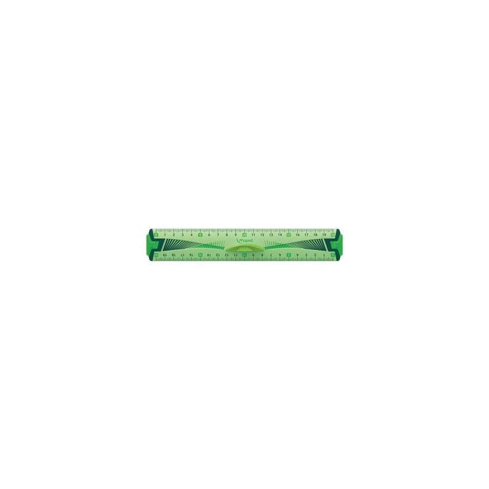 Maped Règle plate Flex,200 mm, en plastique, avec poignée