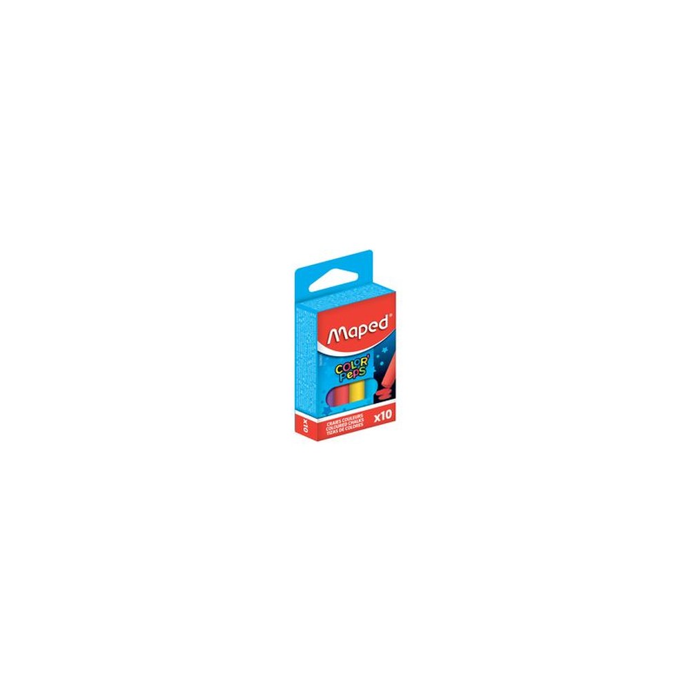 Maped Craie pour tableau COLOR'PEPS, rond, assorti