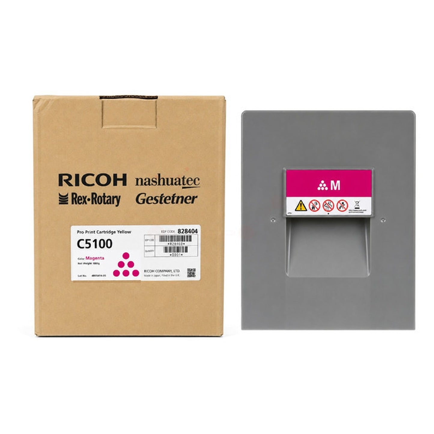 Toner d'origine Ricoh 828223 / TYPE C 5100 - magenta