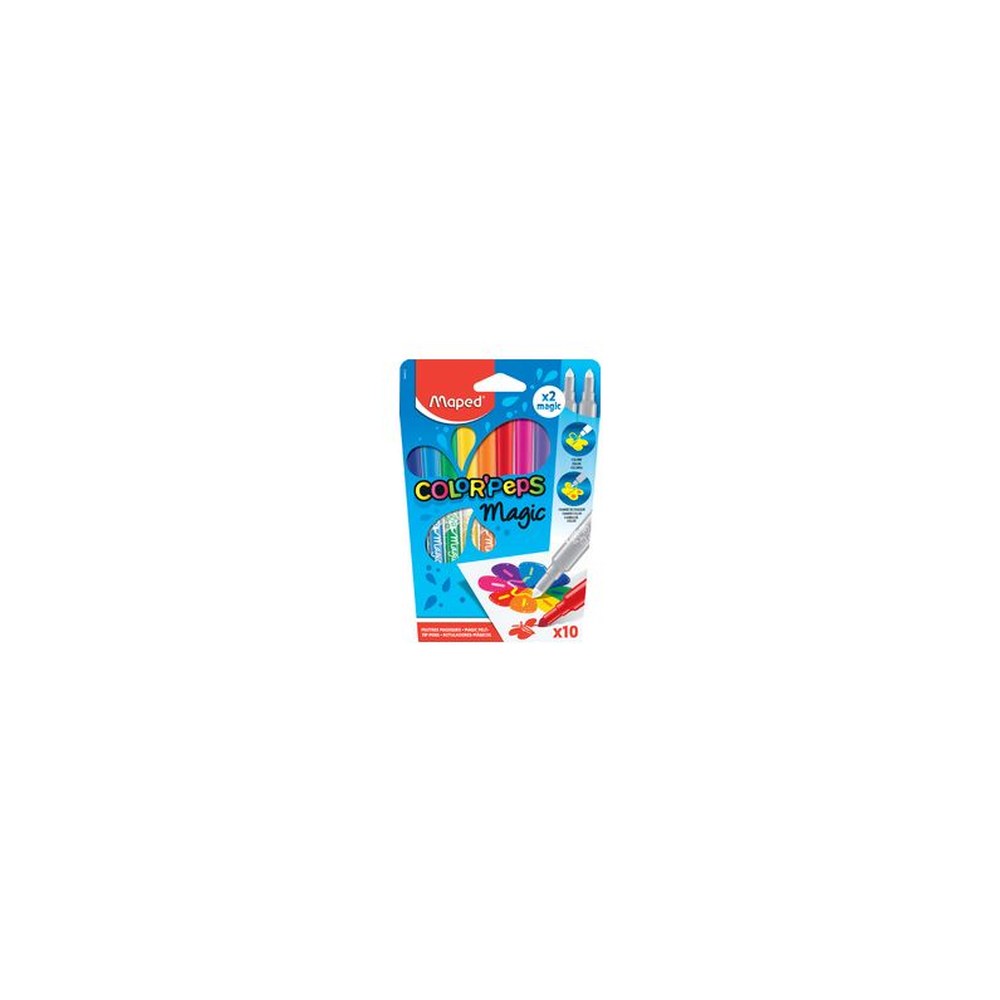 Maped Feutre COLOR'PEPS Magic, étui de 10 en carton