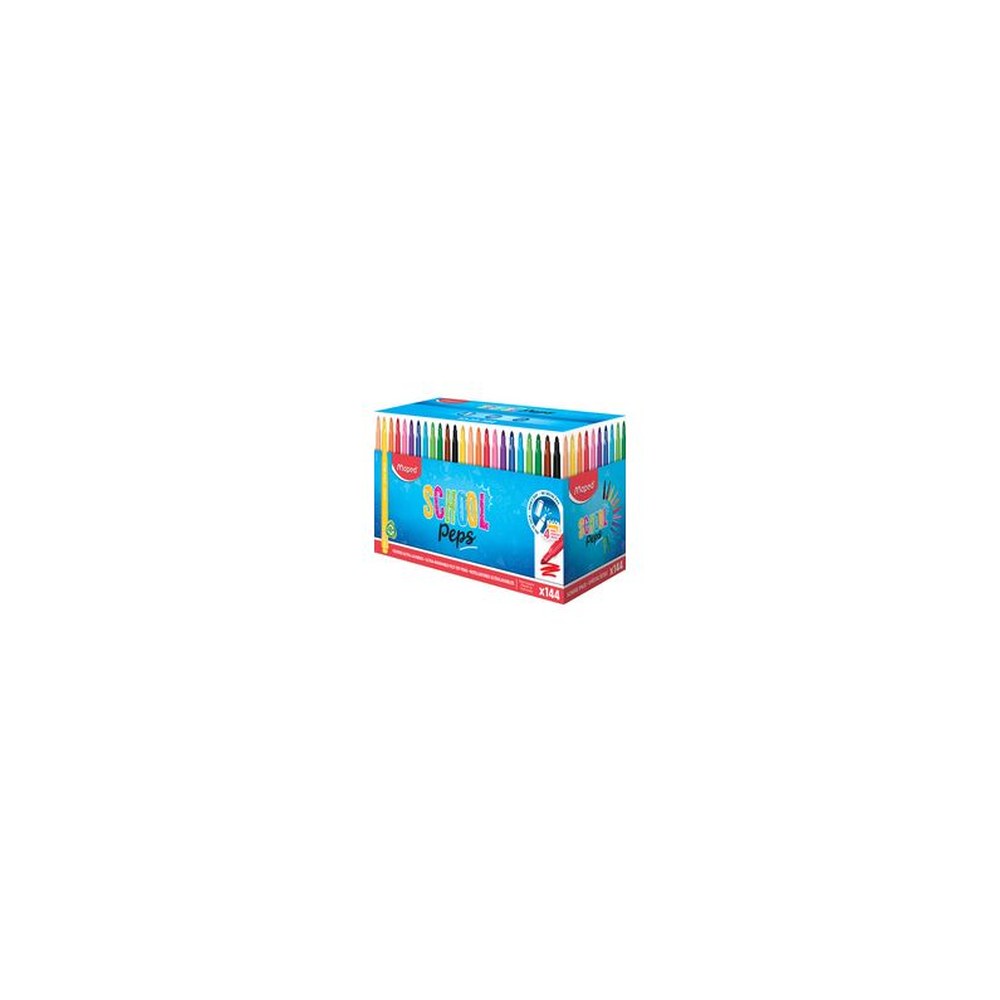 Maped Feutres dessin COLOR'PEPS Long Life, présentoir de 144