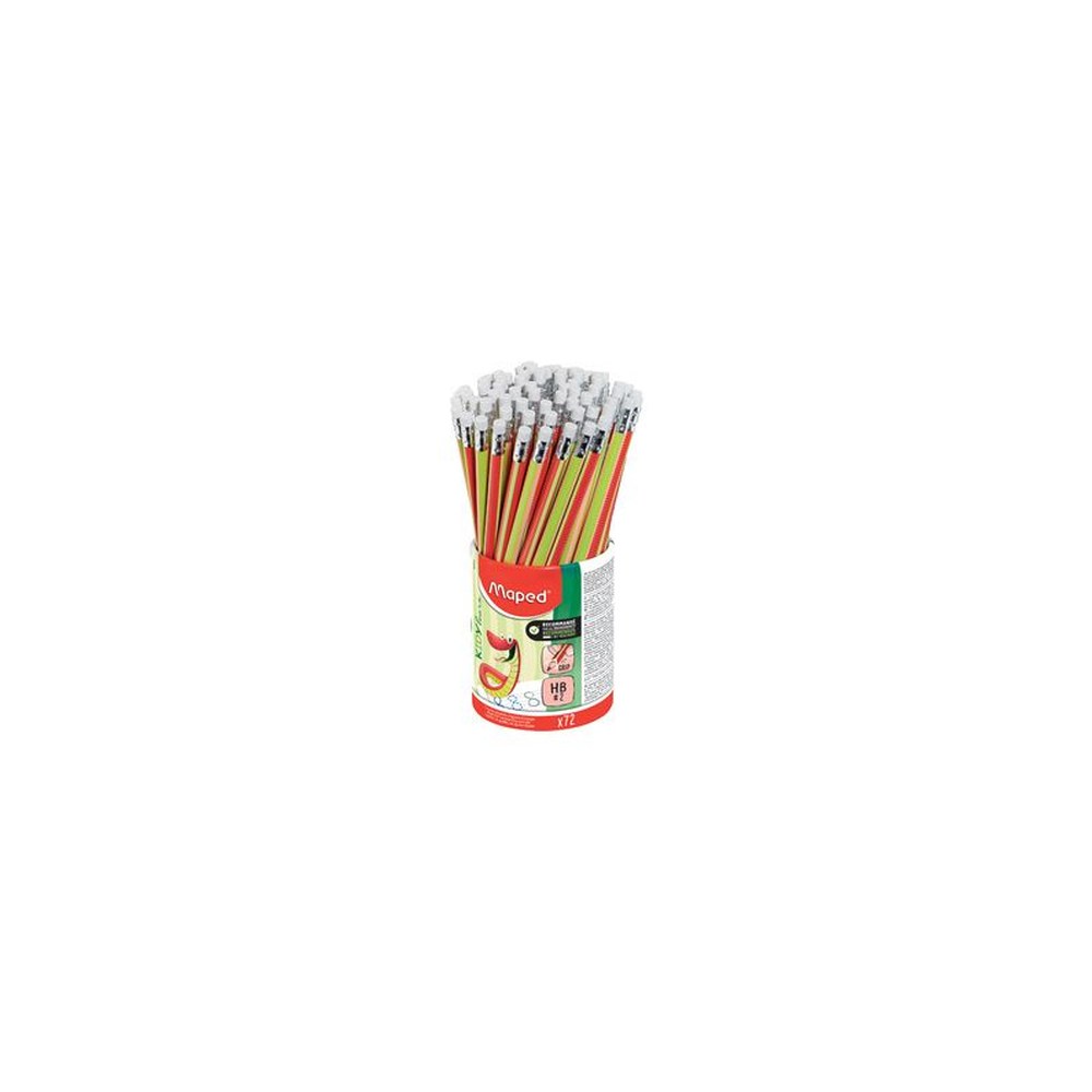 Maped Crayon d'apprentissage Kidy learn, pot de 72
