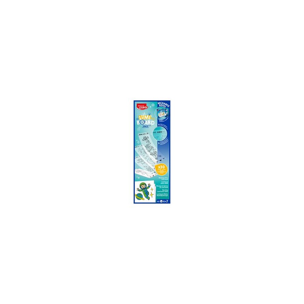 Maped Creativ Pack de recharge "Espace" pour LUMI BOARD