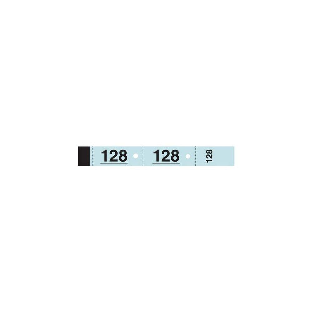 ELVE Bloc vestiaire, 50 feuillets de 3 coupons, bleu x20