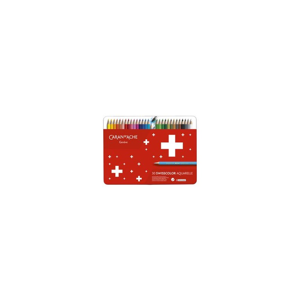 CARAN D'ACHE Crayons de couleur SWISSCOLOR Aquarelle