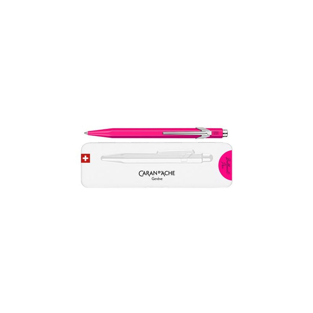 CARAN D'ACHE Stylo à bille 849 POPLINE FLUO, rose