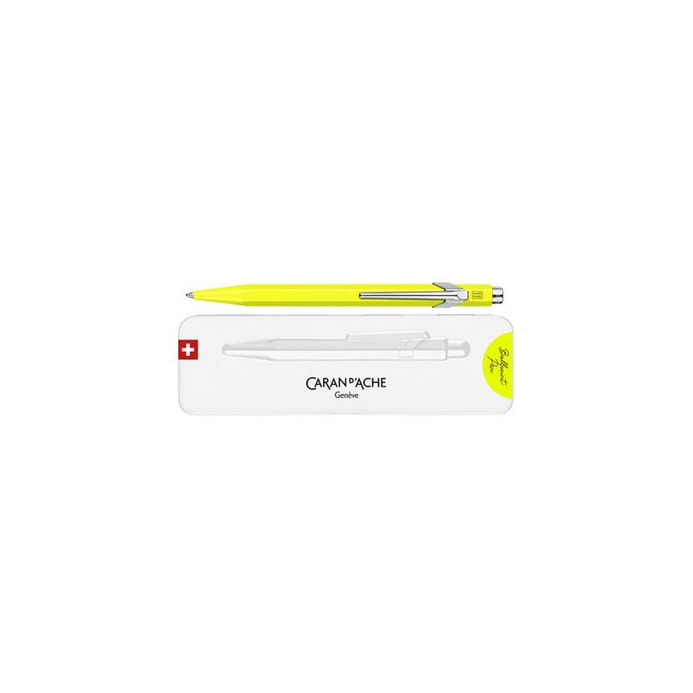CARAN D'ACHE Stylo à bille 849 POPLINE FLUO, jaune