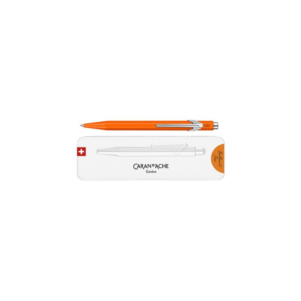CARAN D'ACHE Stylo à bille 849 POPLINE FLUO, orange