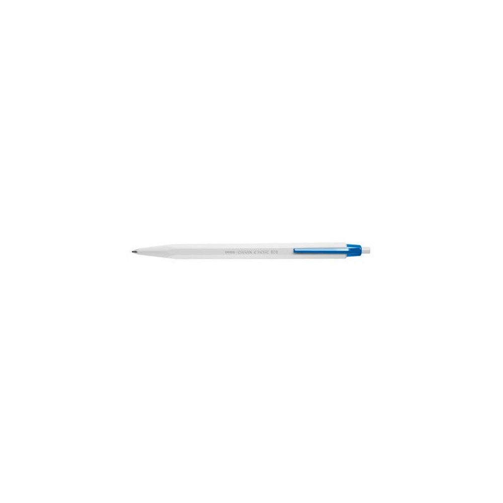 CARAN D'ACHE Stylo à bille rétractable Eco Collection, bleu x10