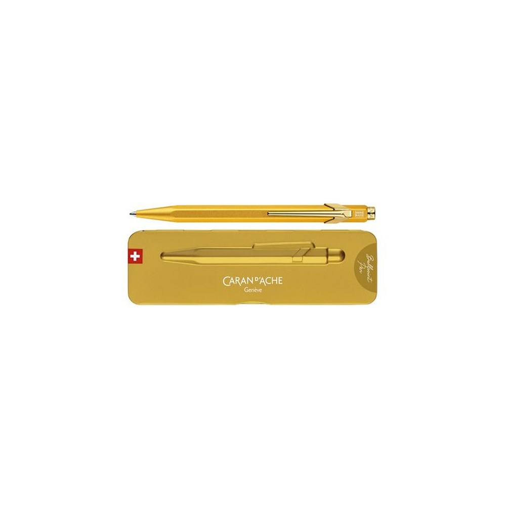 CARAN D'ACHE Stylo à bille 849 GoldBar, or