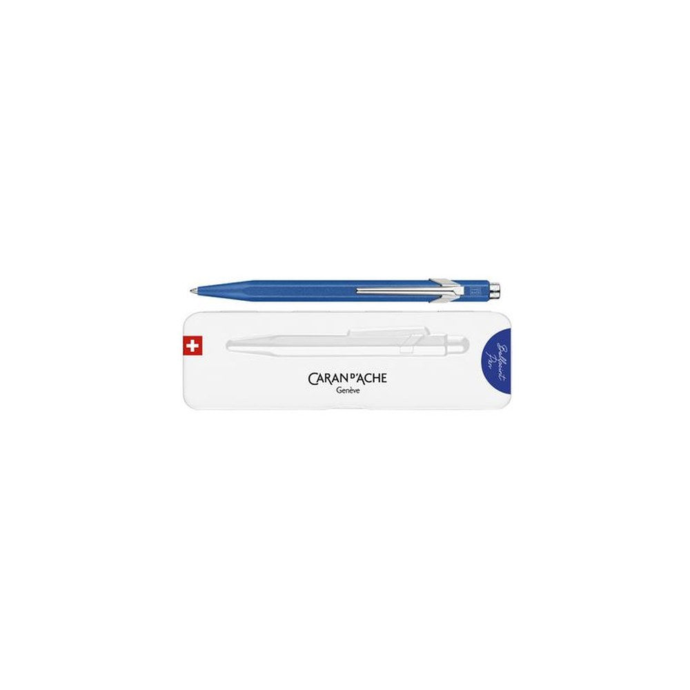 CARAN D'ACHE Stylo à bille 849 Colormat-X, bleu