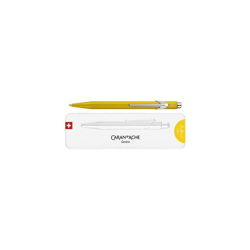 CARAN D'ACHE Stylo à bille 849 Colormat-X, jaune
