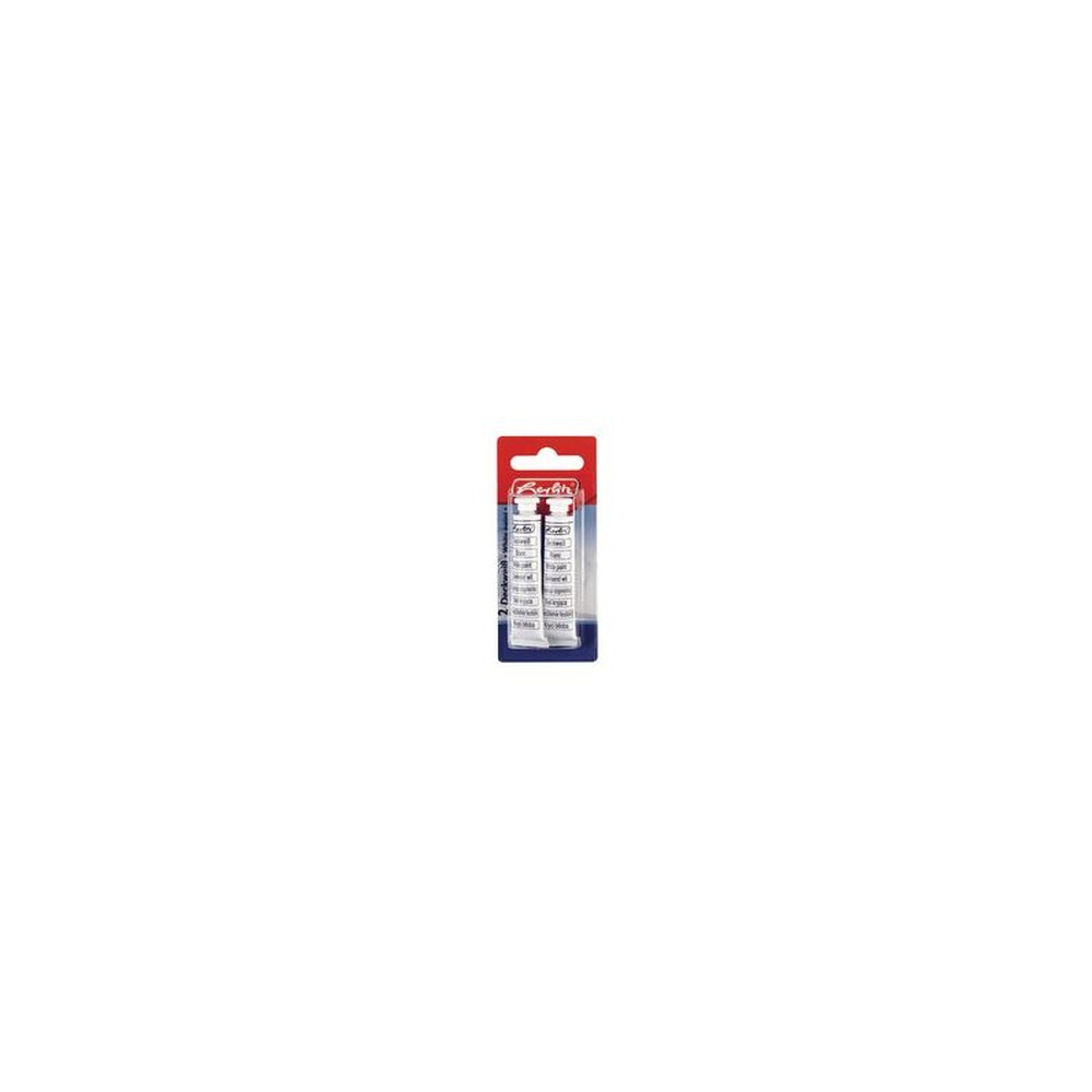 herlitz Blanc de fond, contenu: 2 tubes de 7,5 ml