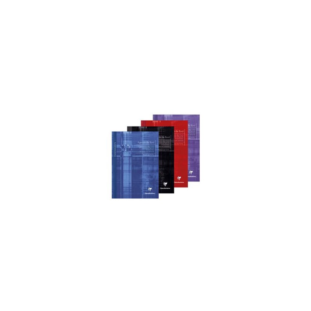 Clairefontaine Agenda de bord non millésimé, A4, 144 pages