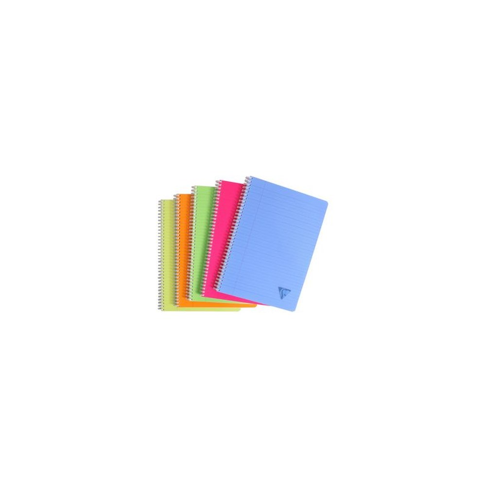 Clairefontaine Cahier reliure intégrale LINICOLOR, A4, ligné x5