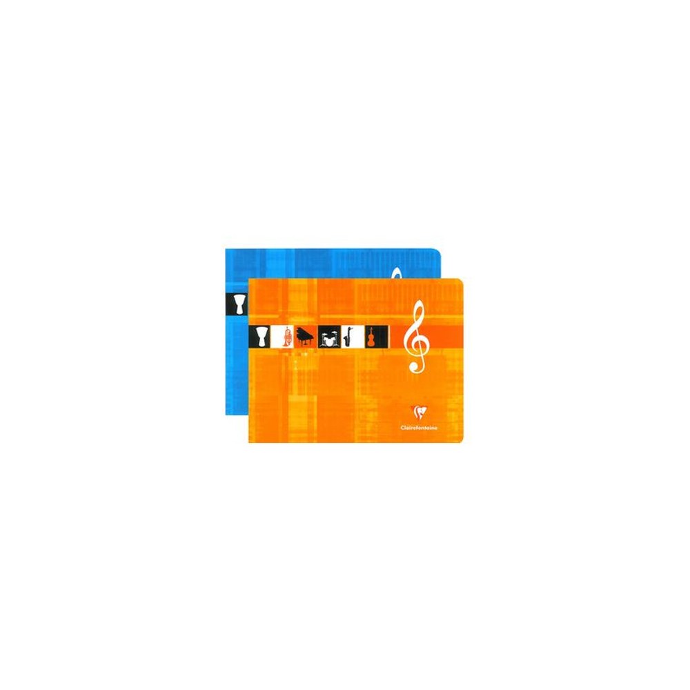 Clairefontaine Cahier de Musique, 170 x 220 mm paysage