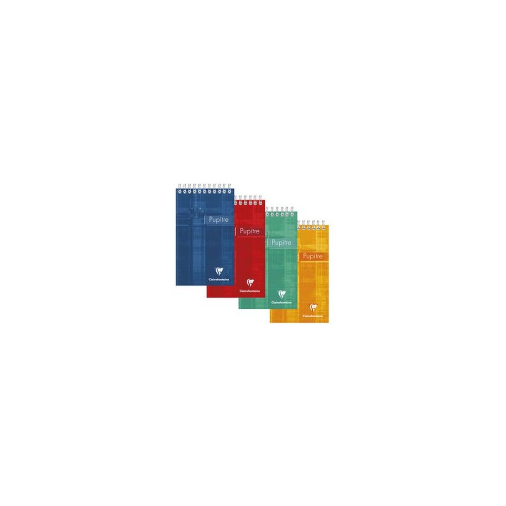 Clairefontaine Bloc spiralé, 105 x 170 mm, quadrillé 5/5 x5