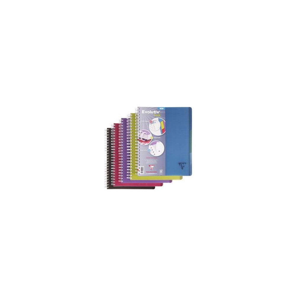 Clairefontaine Cahier Evolutiv'book, A4+, quadrillé 5x5 x5