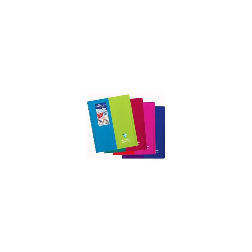 Clairefontaine Cahier KOVERBOOK TWIN, A4+, assorti