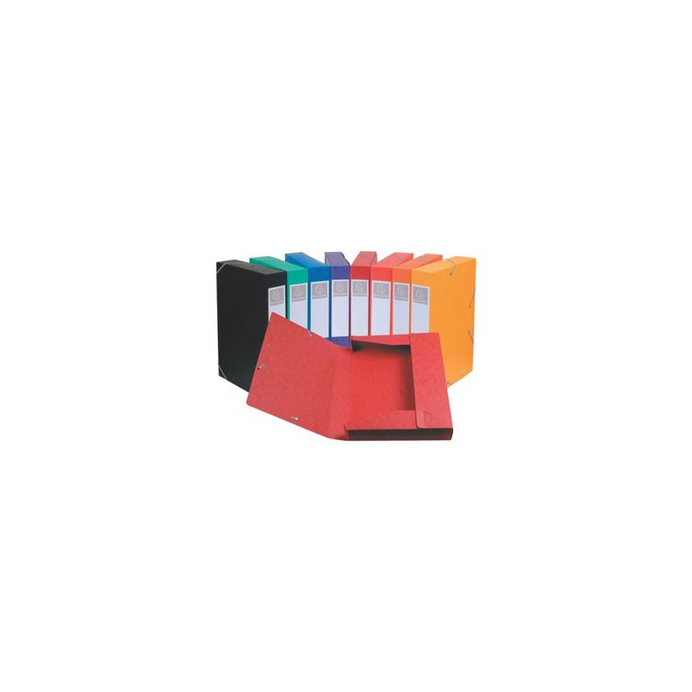 EXACOMPTA Boîte de classement Cartobox, A4, 60 mm, noir