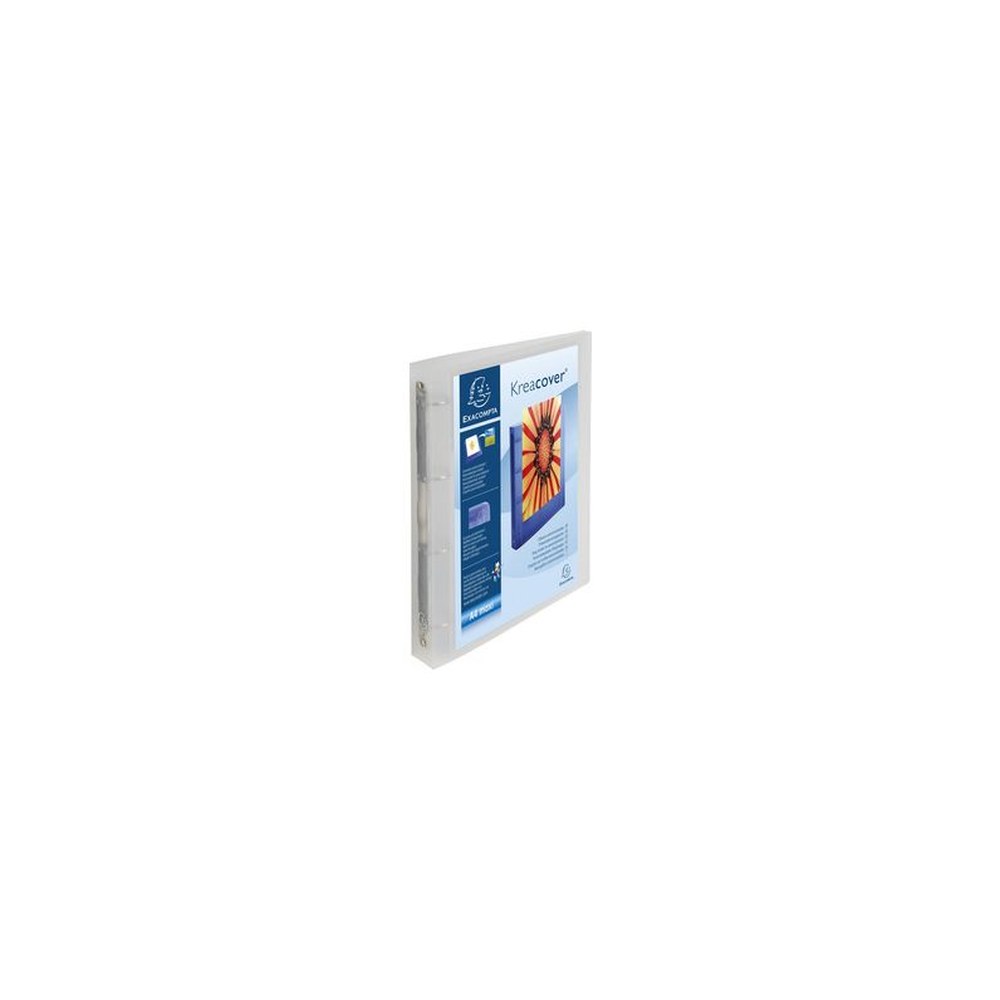 EXACOMPTA Classeur personnalisable Chromaline, A4 Maxi,blanc
