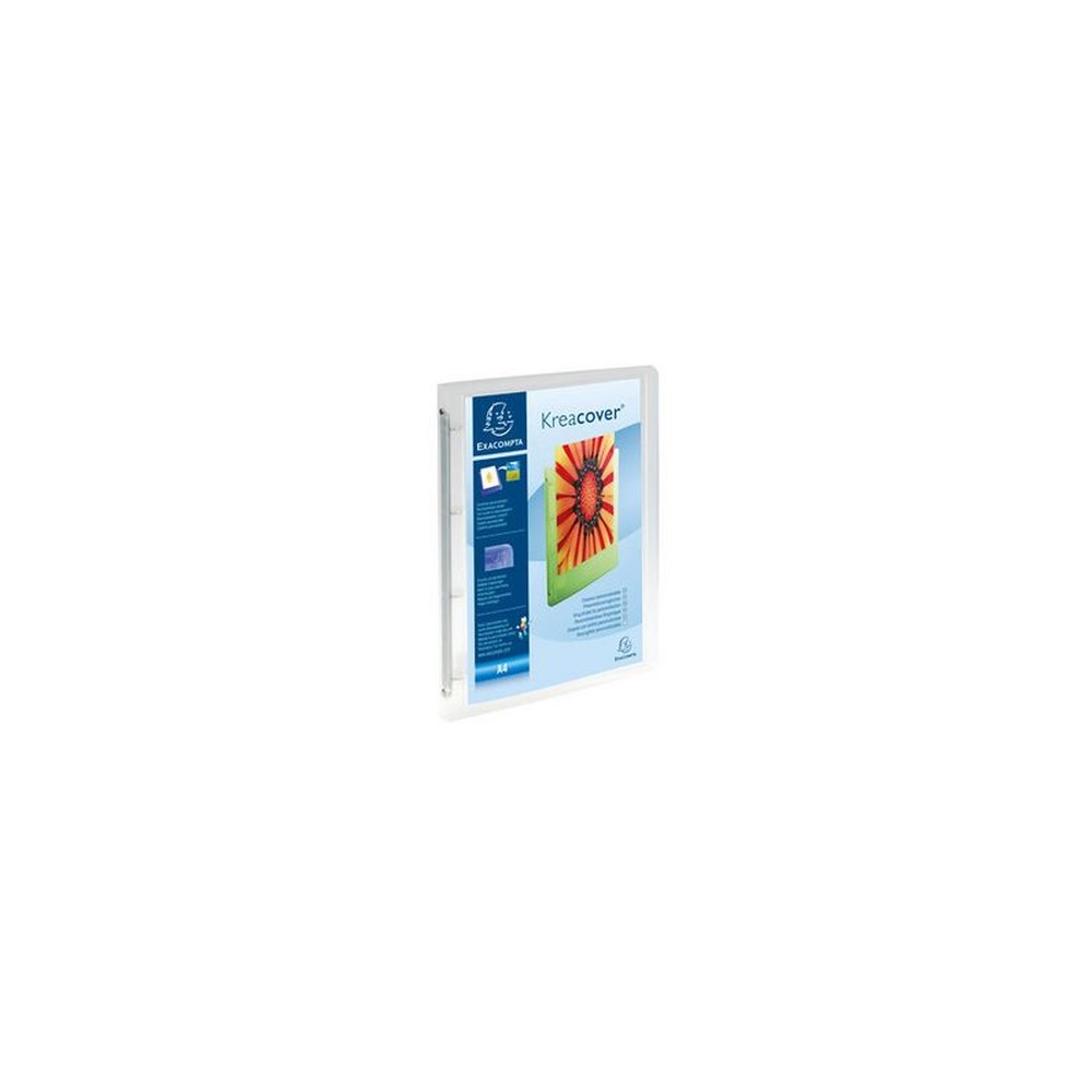 EXACOMPTA Classeur personnalisable Chromaline, A4, blanc