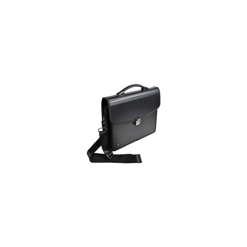 EXACOMPTA Valisette porte-documents EXATRAVEL, en PP, noir