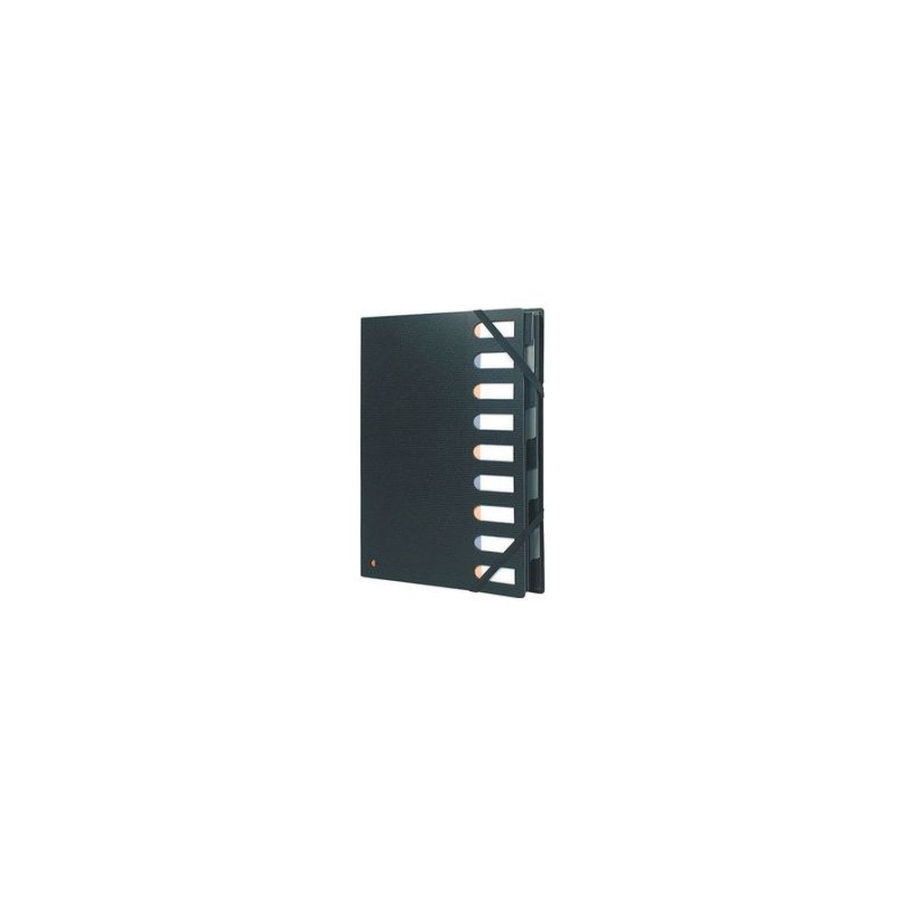 EXACOMPTA Trieur EXACTIVE, PP, 9 compartiments, noir