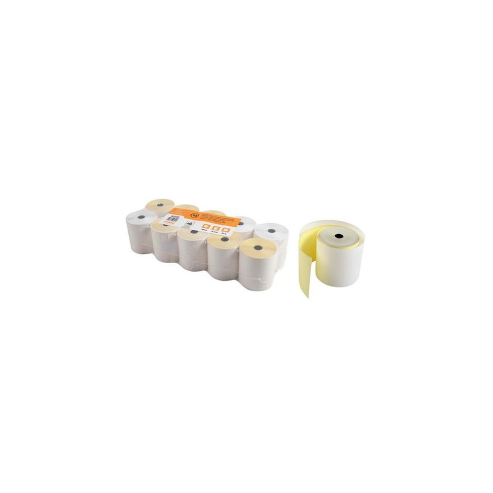 EXACOMPTA Bobines pour caisses, 76 mm x 25 m x 12 mm x10