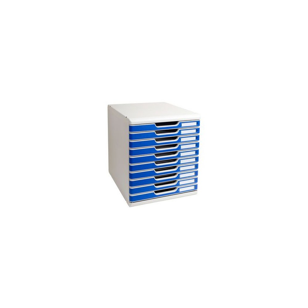EXACOMPTA Module de classement MODULO A4, 5 tiroirs, bleu