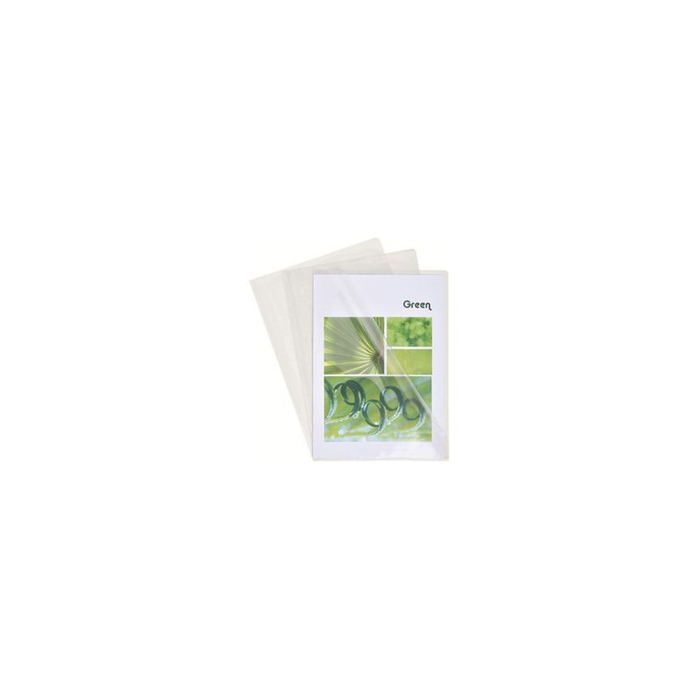 EXACOMPTA Pochettes coins Premium, A4, PVC 0,18 mm, lisse