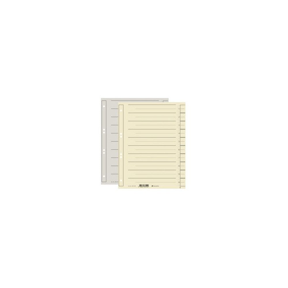 EXACOMPTA Intercalaires, A4 extra large, chamois