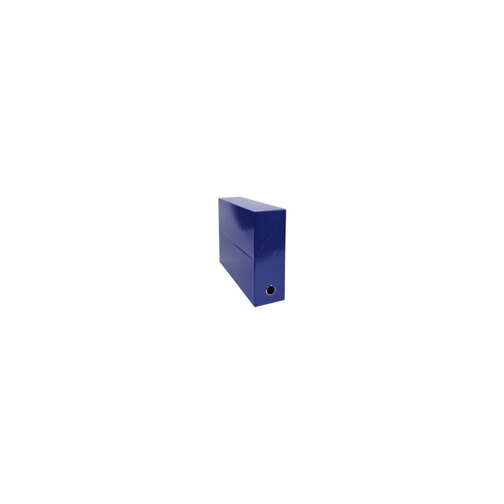 EXACOMPTA Boîte transfert Iderama, 90 mm, bleu foncé